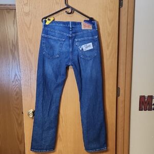 Men's Blue Levi's 527 Jeans number 5255